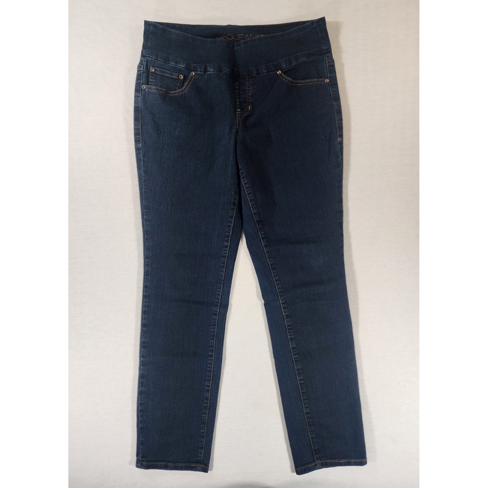 Jag Jeans High Rise Skinny Women 12/31 Pull On Dark Wash Stretch Denim Casual